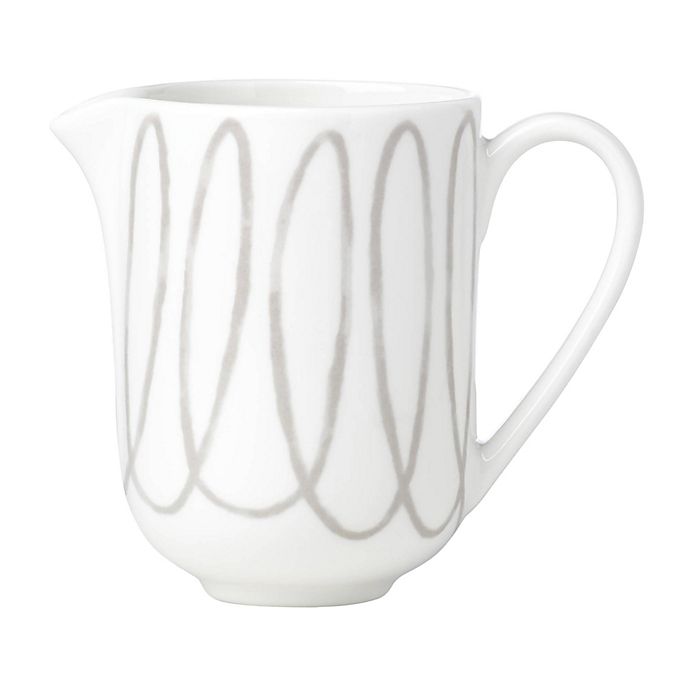 kate spade new york Charlotte Street Creamer in Grey