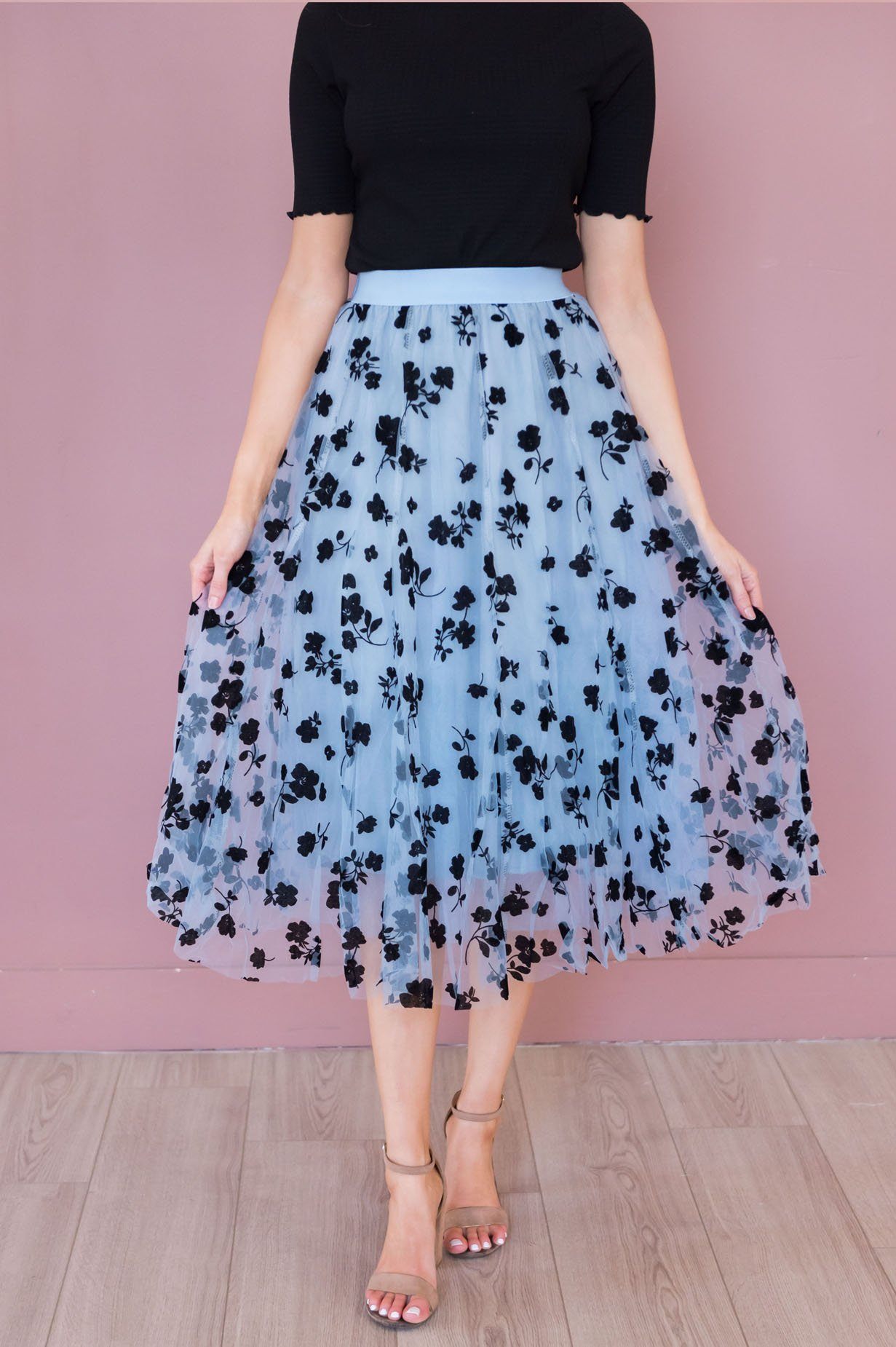 Forever Love Song Modest Tulle Skirt