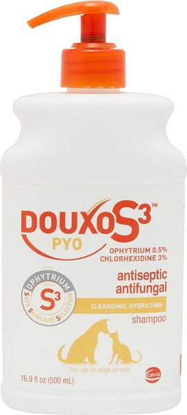 Douxo S3 PYO Antiseptic Antifungal Chlorhexidine Dog and Cat Shampoo