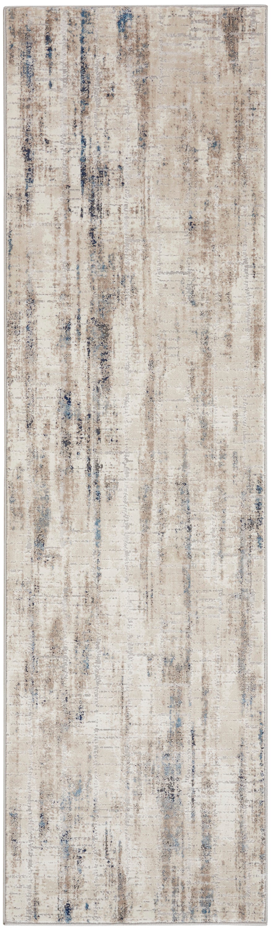 Infinity Ivory/Grey/Blue Rug