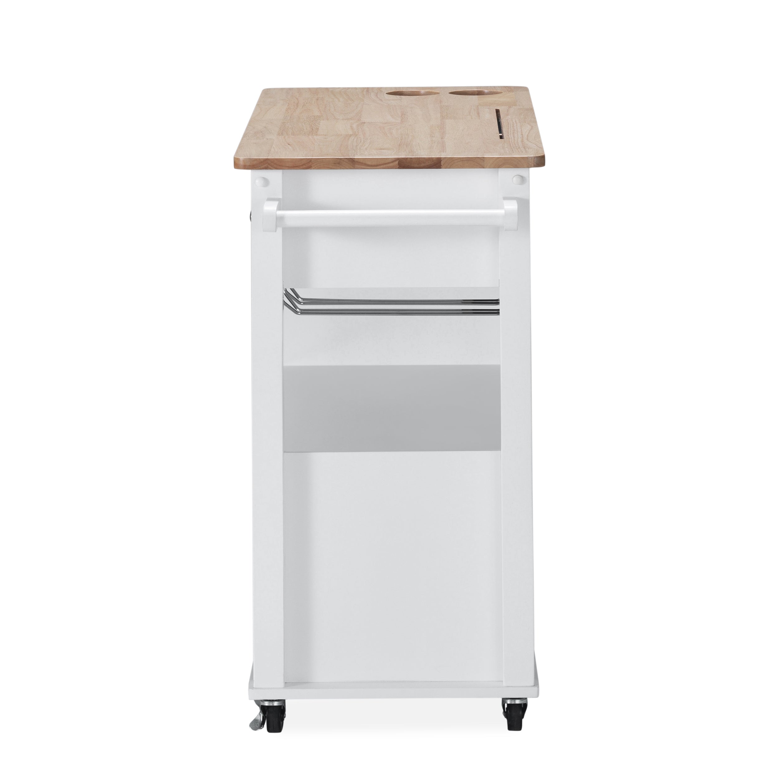 Julien Kitchen Cart with Wheels