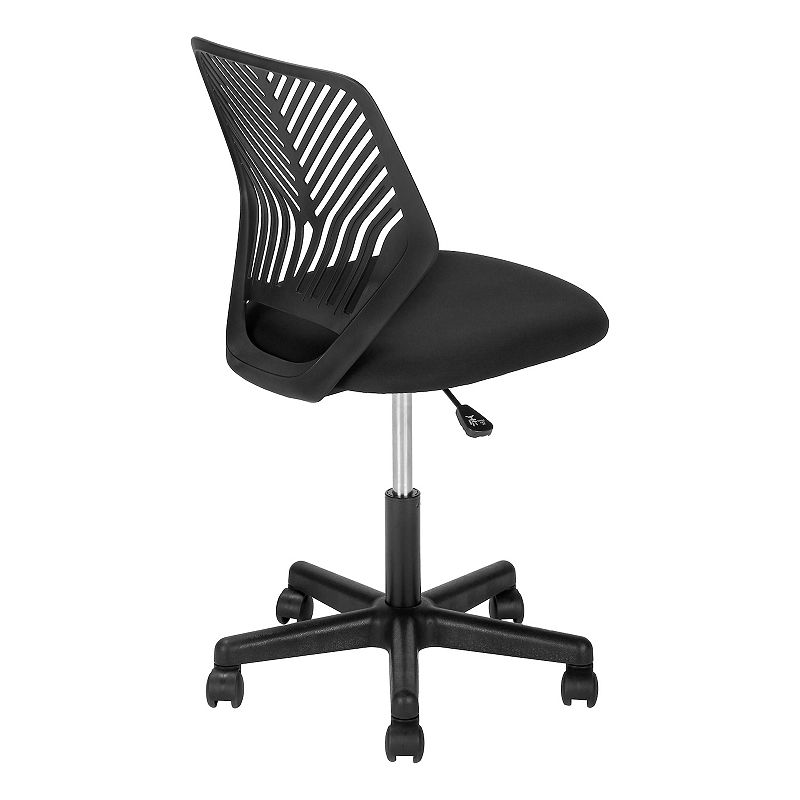 Monarch Mid-Back Adjustable Armless Office Chair