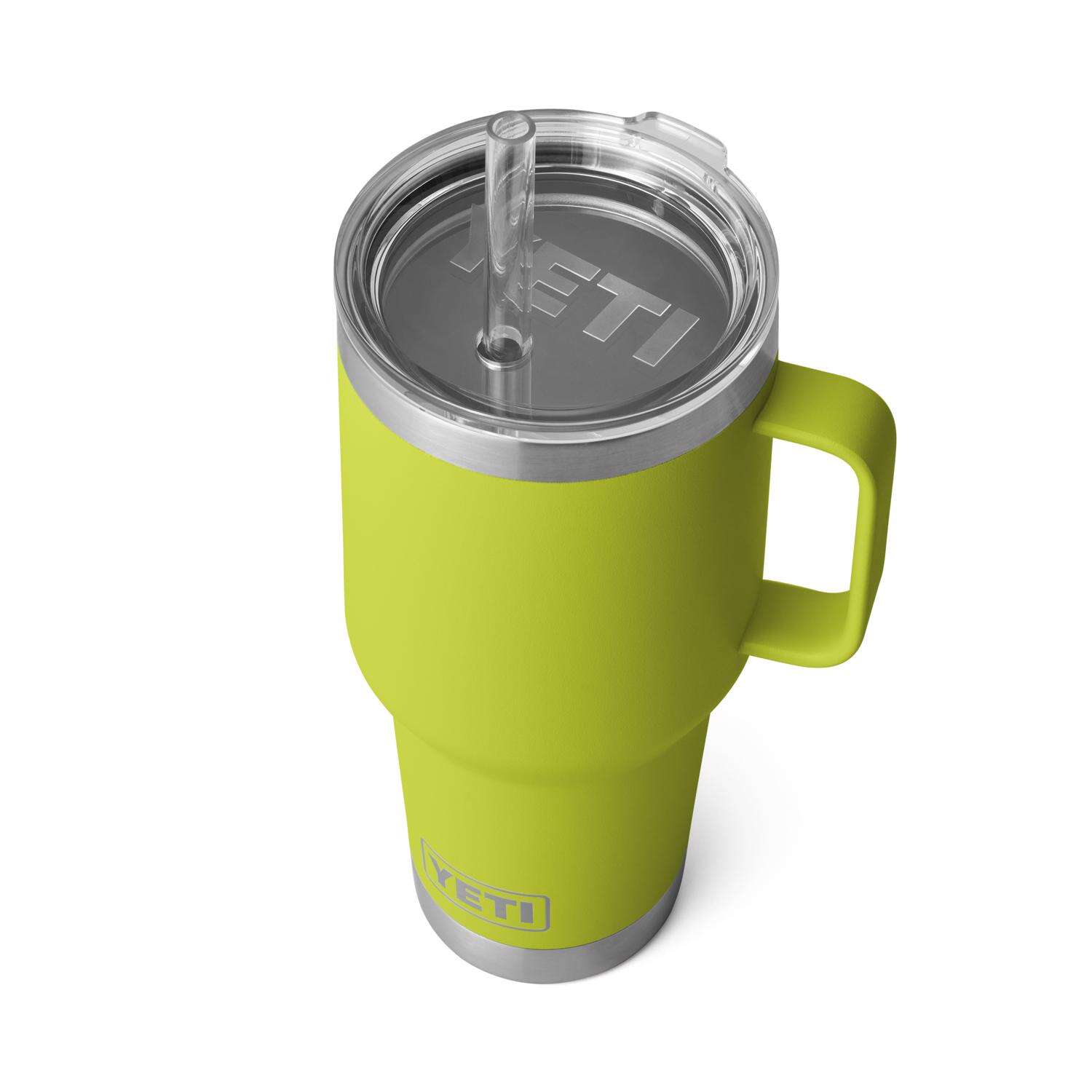 YETI Rambler 35 oz Chartreuse BPA Free Straw Mug