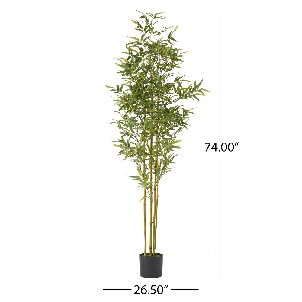 Soperton Artificial Tabletop Bamboo Plant by Christopher Knight Home