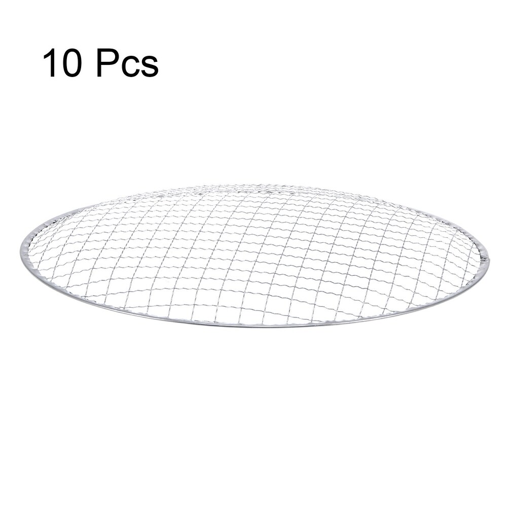 10pcs Round BBQ Grill Net 10.6\