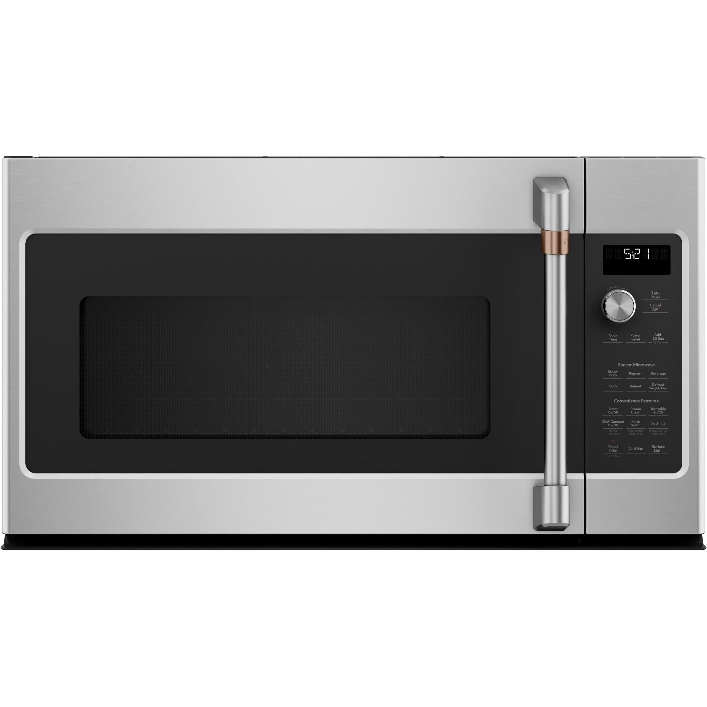 Café 30-inch, 2.1 cu.ft. Over-the-Range Microwave Oven CVM521P2MS1