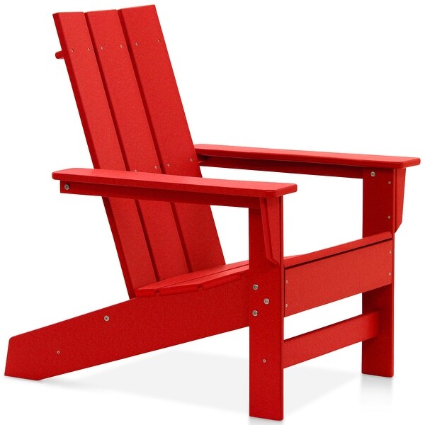 Hawkesbury Recycled Plastic Modern Adirondack Chair by Havenside Home