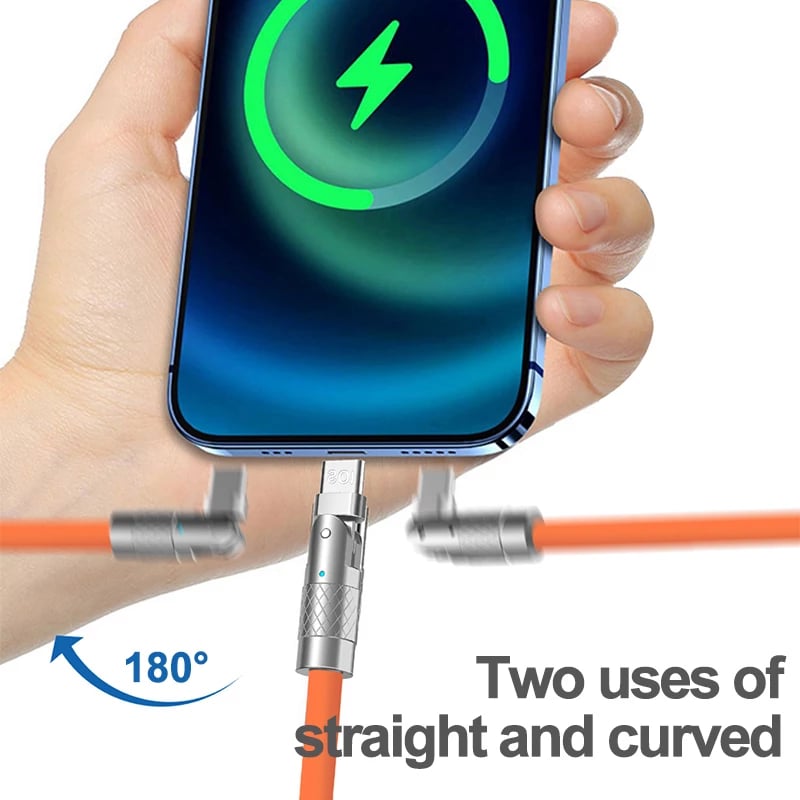 🔥  48% OFF🔥🔥180° Rotating Fast Charge Cable