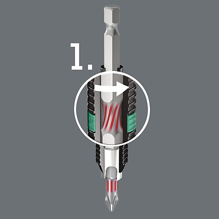 Wera 05060147001 868/4 Btz   1 X 50 Mm Bits For Sq...