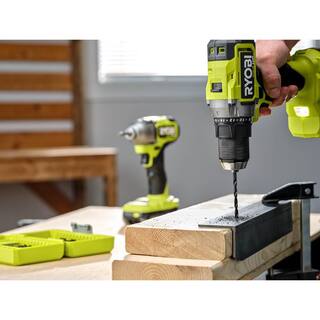 RYOBI ONE+ HP 18V Brushless Cordless 12 in. DrillDriver Kit with (2) 2.0 Ah HIGH PERFORMANCE Batteries Charger and Bag PBLDD01K