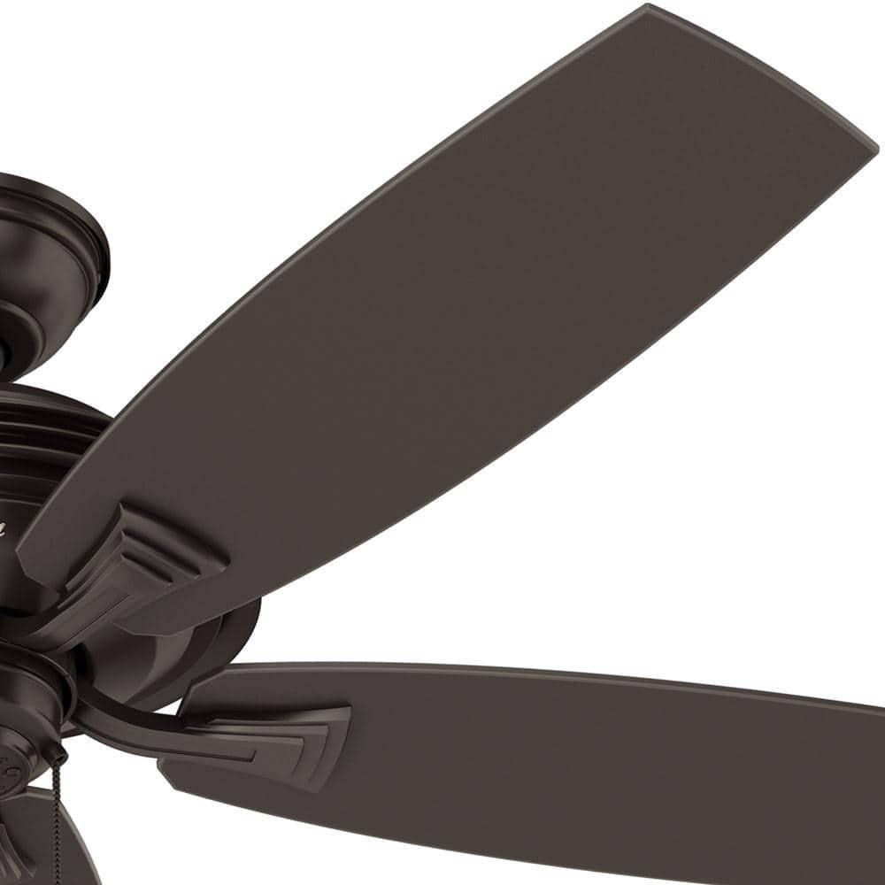 Hunter Rainsford 52 in Outdoor Premier Bronze Ceiling Fan