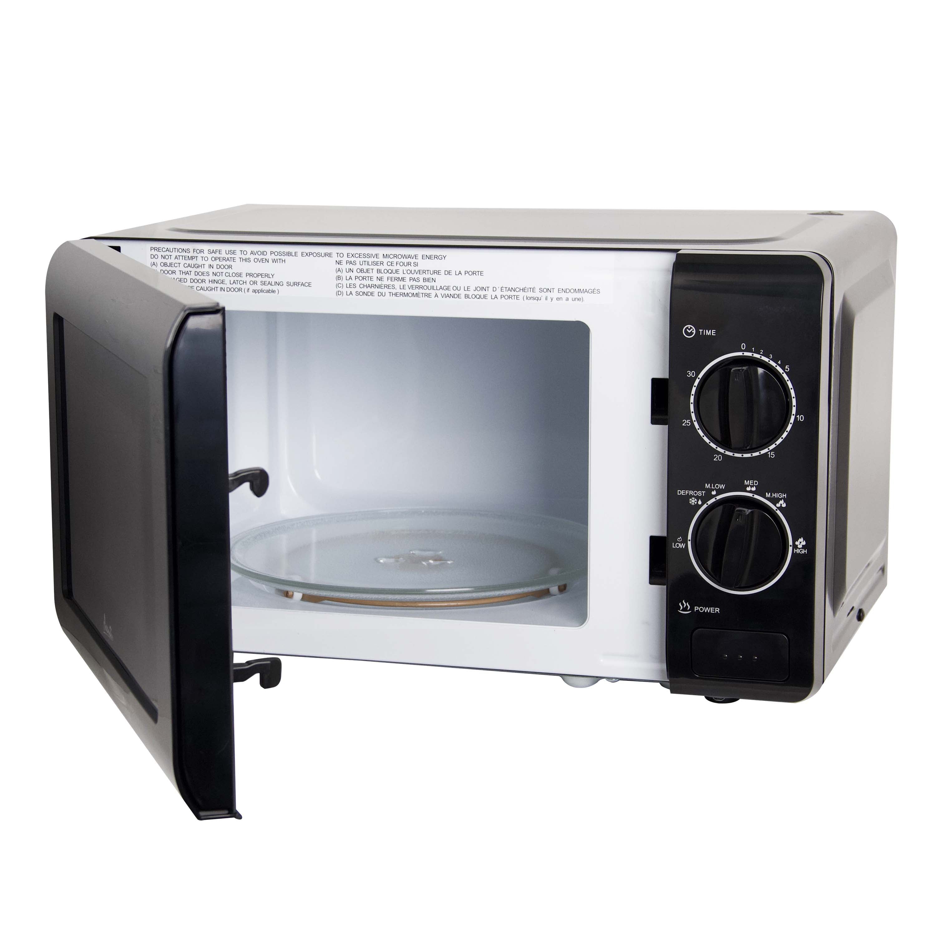 Avanti Microwave Oven with Mechanical Dials, 0.7 cu. ft., in Black (MM07V1B)