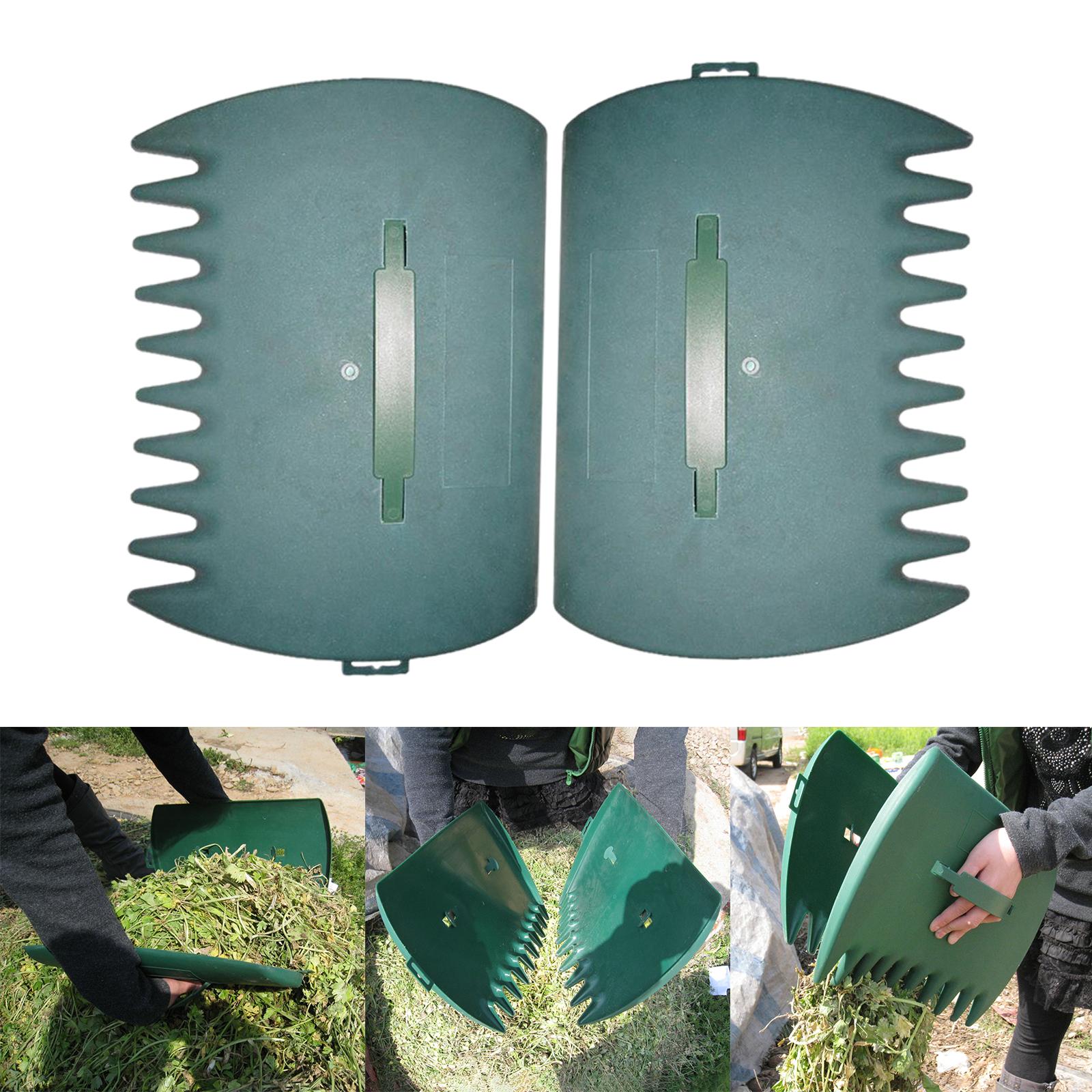 Leaf Rakes Grabber Tool Leaf Collector Claws for Lawn Debris Yard