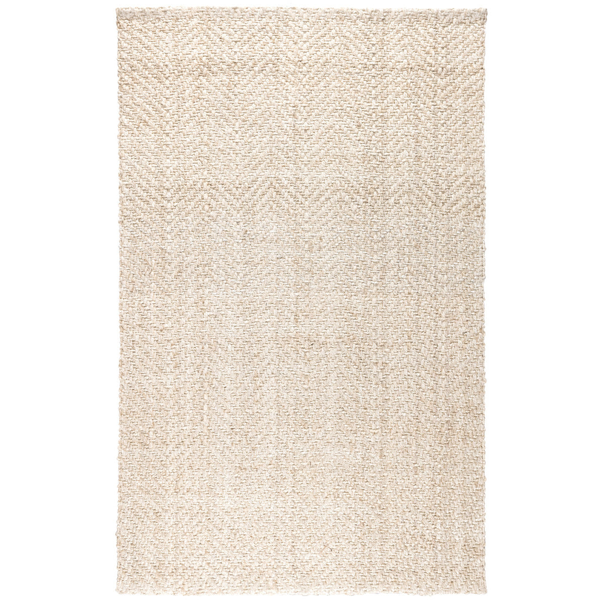 Herringbone Rug in Ivory by BD Home