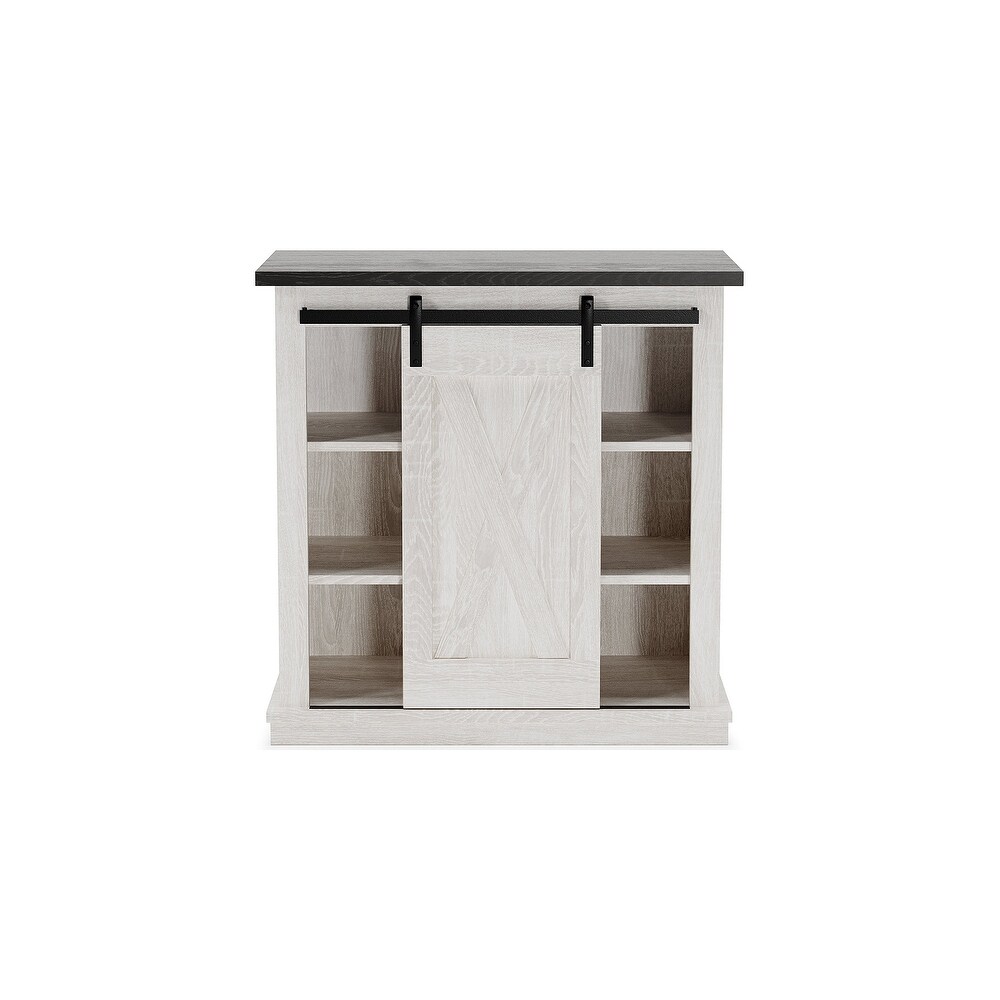 Dorrinson Antique White Accent Cabinet   32\