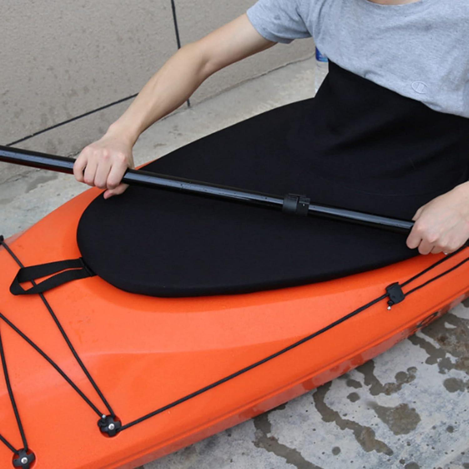 2 x Kayak Skirts Waterproof Kayak Spray Skirt Universal Hatch Skirt Cover， Suitable for 90 52 cm Kay