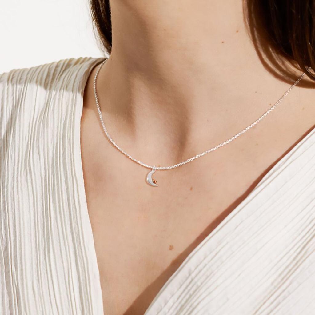 Katie Loxton  A Little 'Love You To The Moon And Back' Necklace