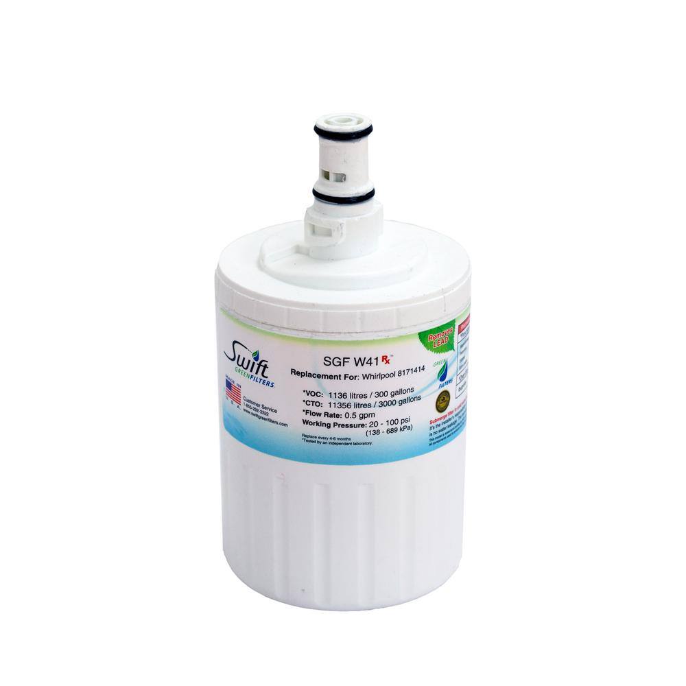 Swift Green Filters Replacement Water Filter for Whirlpool 8171414 SGF-W41 Rx