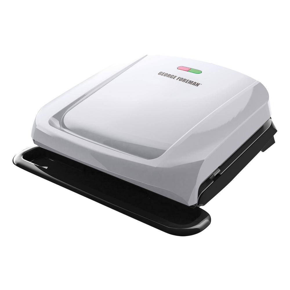 George Foreman 4 Serving Silver Electric Indoor Grill and Panini Press 986118636M