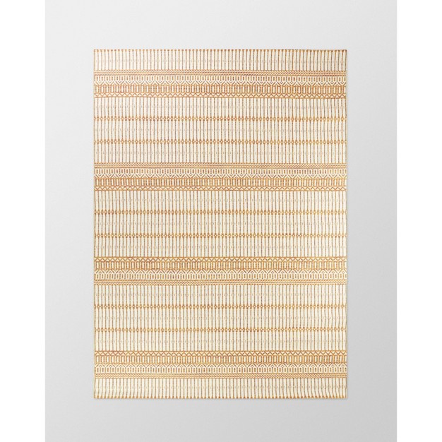 Woven Outdoor Rug Orange