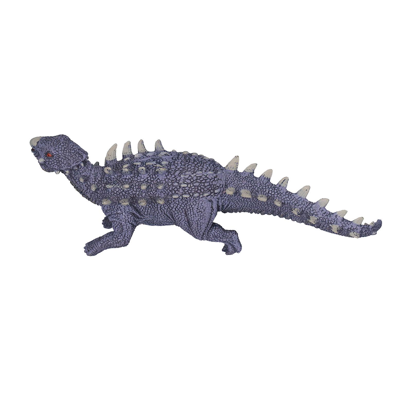 Spiny Ankylosaurus Simulation Dinosaur Model Dinosaur Collection Toy Large Size For Kidspurple Spiny Ankylosaurus