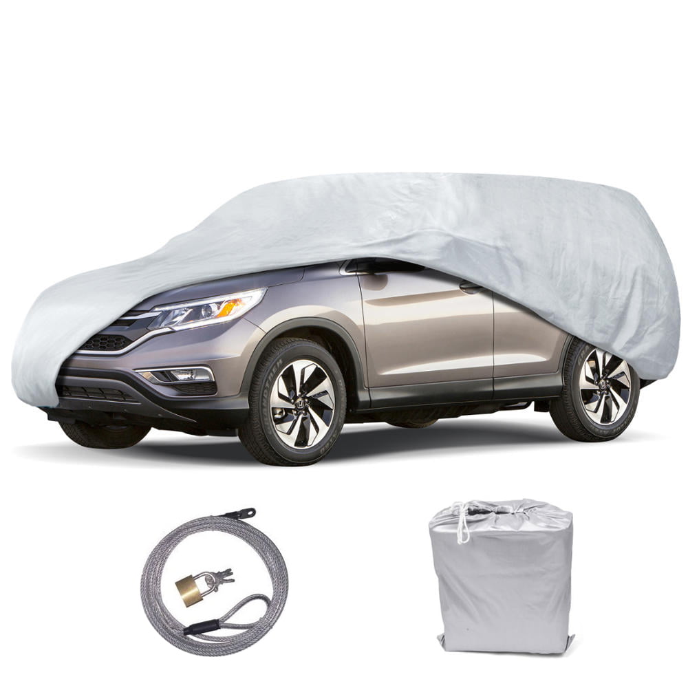 Moto Trend SUV and Van Cover - 1 Poly Payer， Water Resistant， UV Proof - In and Outdoor Protection