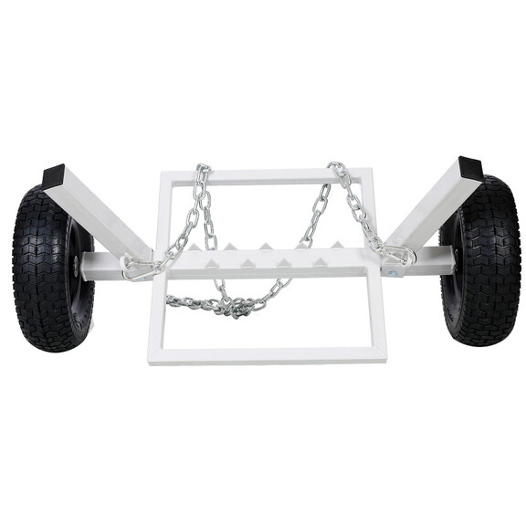 Heavy Duty Log Dolly log holder white W46554595