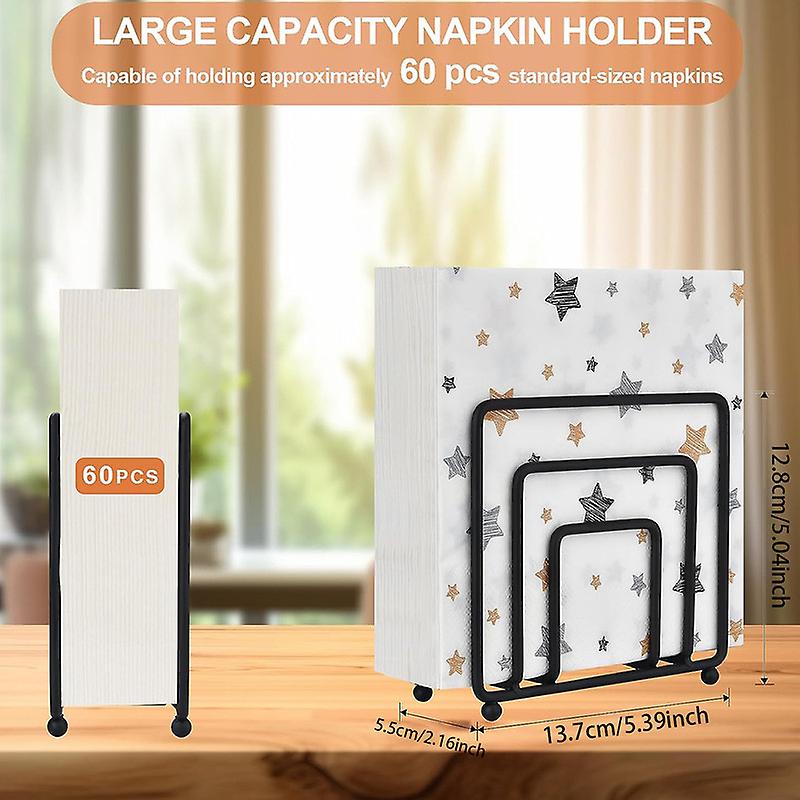 Napkin Dispenser for Table Standing Napkin Holder for Kitchen Dining Room Decors