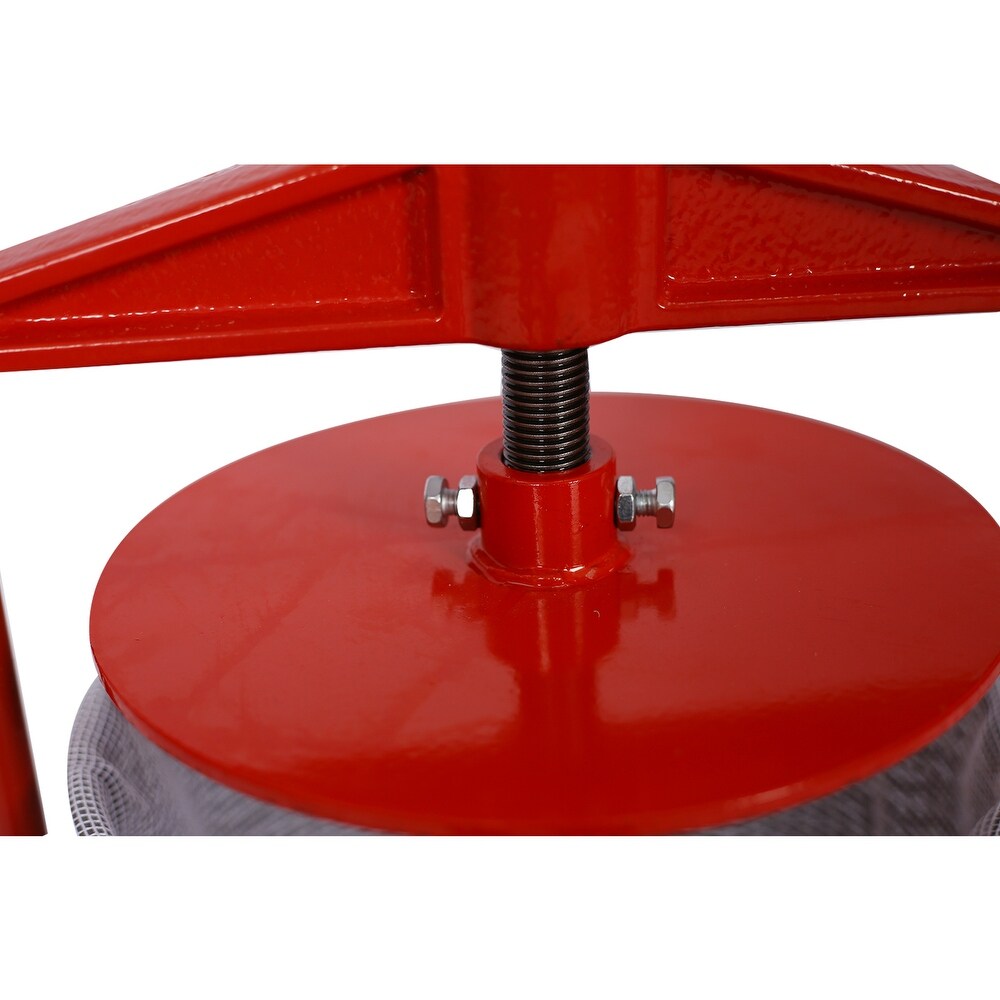 3.69 Gallon Red Stainless Steel Fruit Wine Apple Press Wine Making Instrument