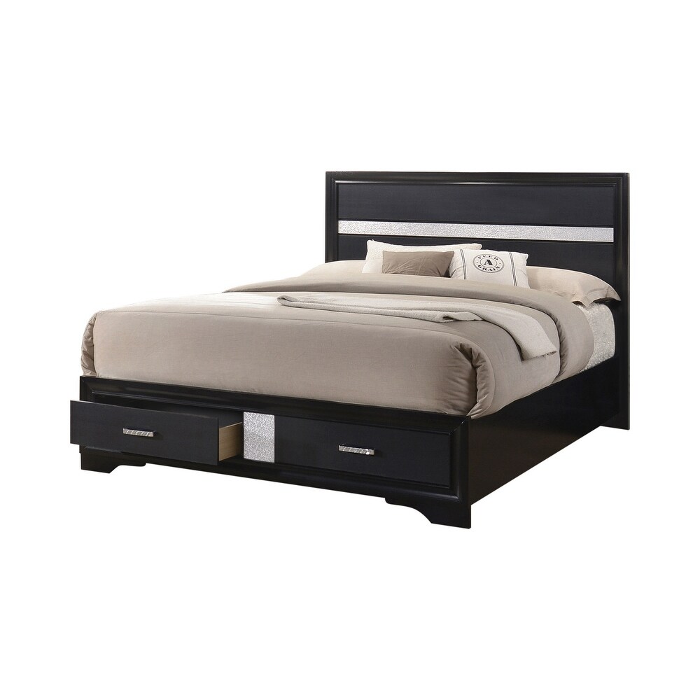 Corbin Contemporary 5 piece Storage Bedroom Set