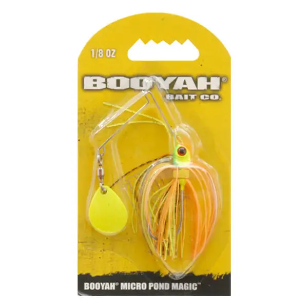 BOOYAH 1/8 oz Pumpkin Seed Micro Pond Magic Fish Lure