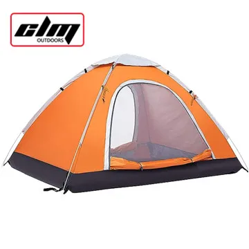 CLM 2 3 Person Lightweight Instant Durable Pop up Indoor Portable Outdoor Backyard Hiking Camping Tent