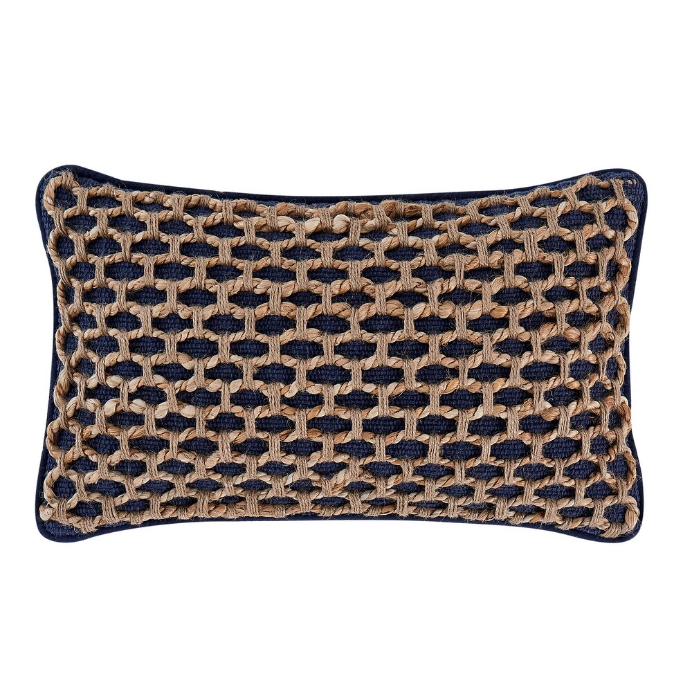 Boho Living Jada Braided Jute Throw Pillow