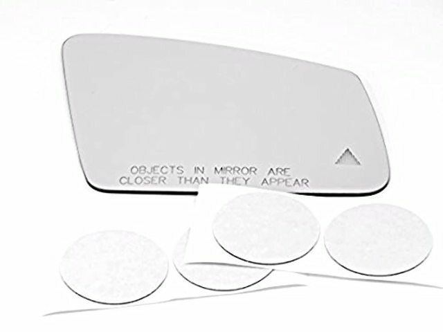 Fits 10-15 MB E350， E550， E63 AMG Right Passenger Convex w/Blind Spot Detect Mirror Glass Lens w/Silicone USA. DirectFits Over Glass Lens See Details