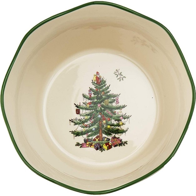 Spode Christmas Tree 6 Inch Scalloped Bowl 6 Inch