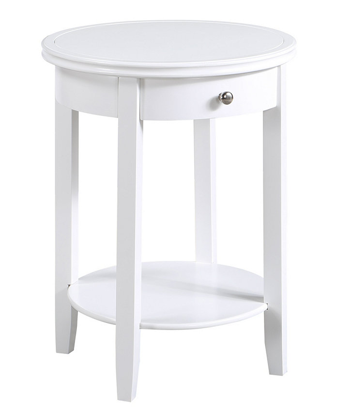 Convenience Concepts 18.25 Rubber wood AH Baldwin End Table