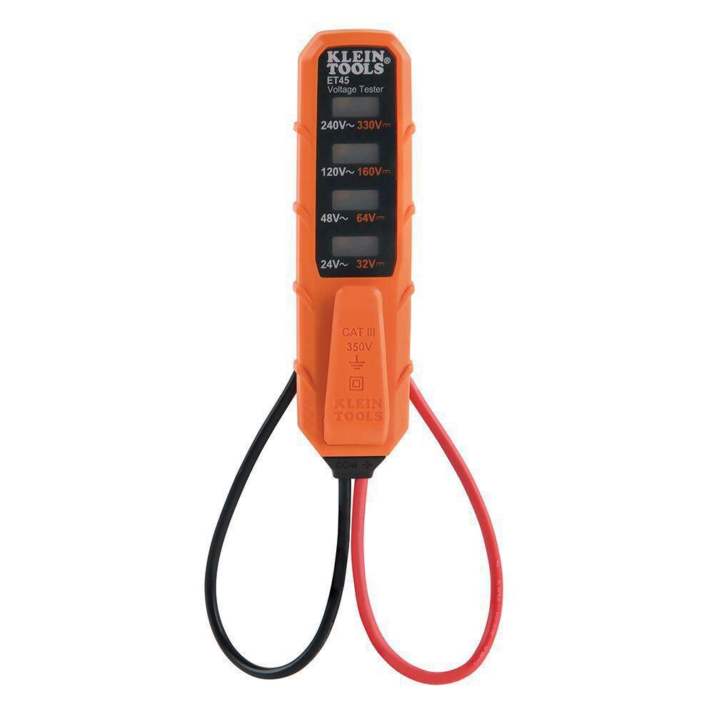 Klein Tools 12V-1000-Volt AC Dual Range Non-Contact Voltage Tester and ACDC Voltage Tester Tool Set NCVT3PKIT