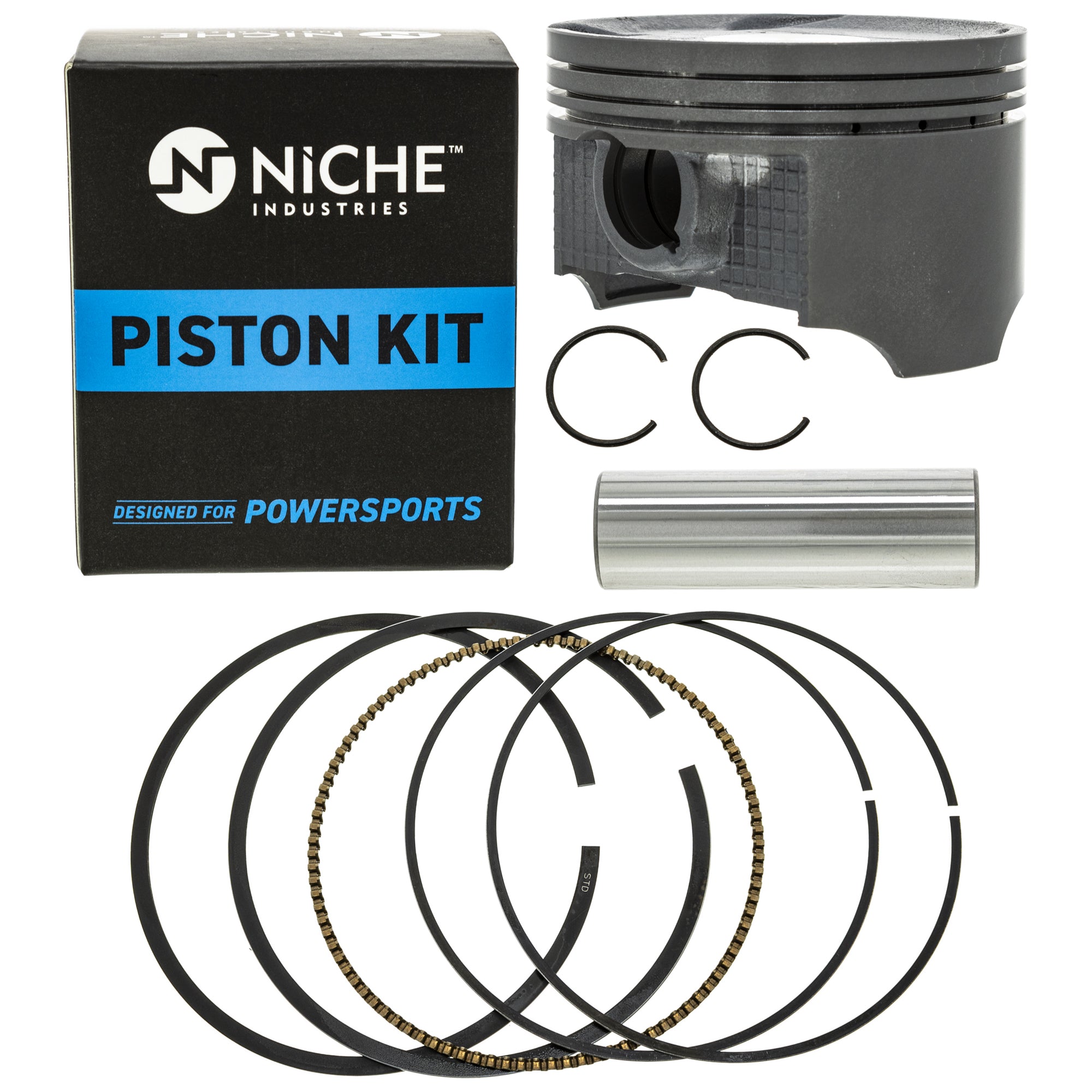 Niche Cylinder Piston Gasket Kit for Suzuki Eiger 400 ATV MK1003418