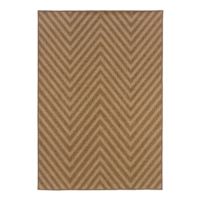 StyleHaven Kendall Chevron Indoor Outdoor Rug