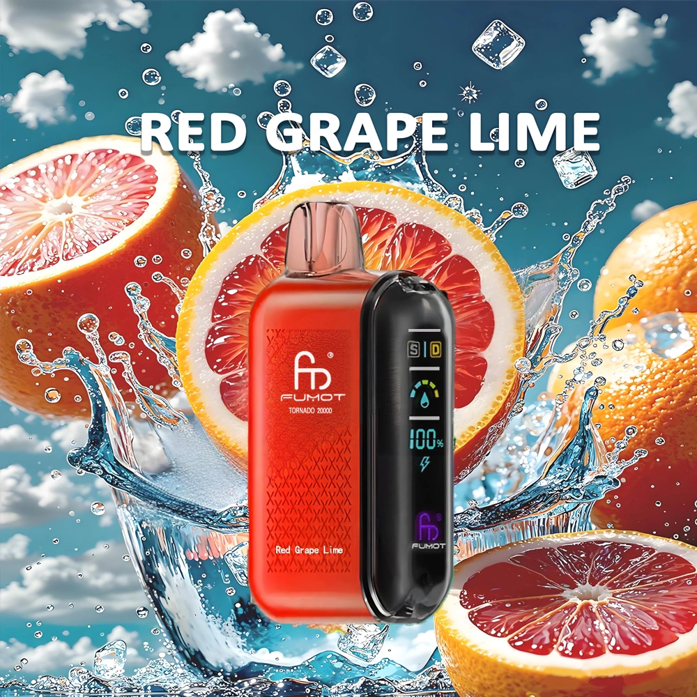 Fumot Tornado 20000 Puffs - Red Grape Lime