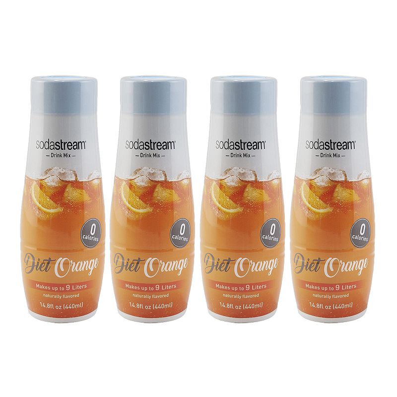 SodaStream Diet Orange 14.8-oz. Sparkling Drink Mix - 4-pk