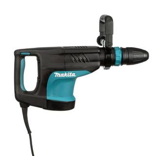 Makita 14 Amp SDS-MAX Corded Variable Speed 20 lb. Demolition Hammer w Soft Start Side Handle Bull Point and Hard Case HM1203C