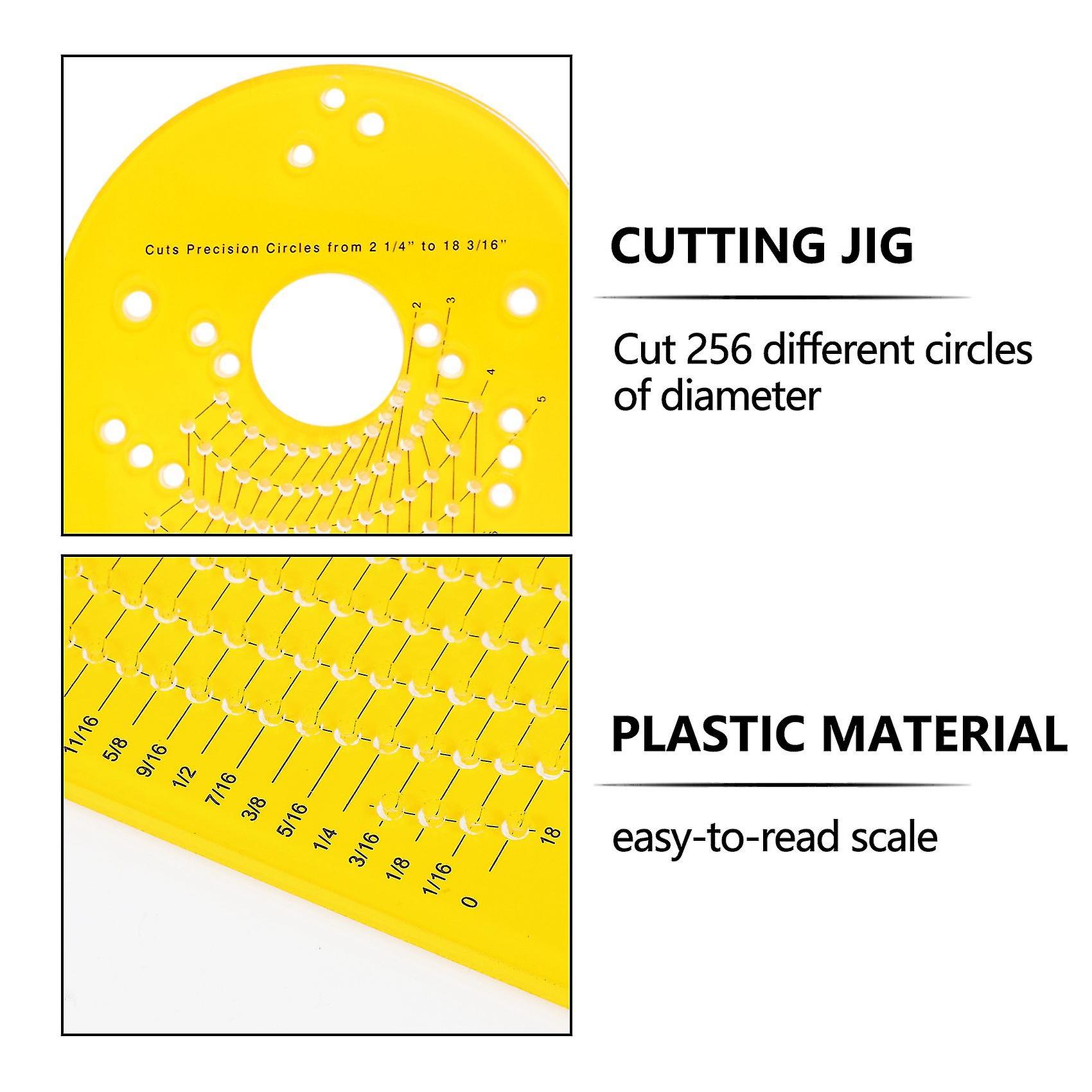 Bakelite High Hardness Cutting Jig 200j Model Circle Cutting Jig For Plunge Router