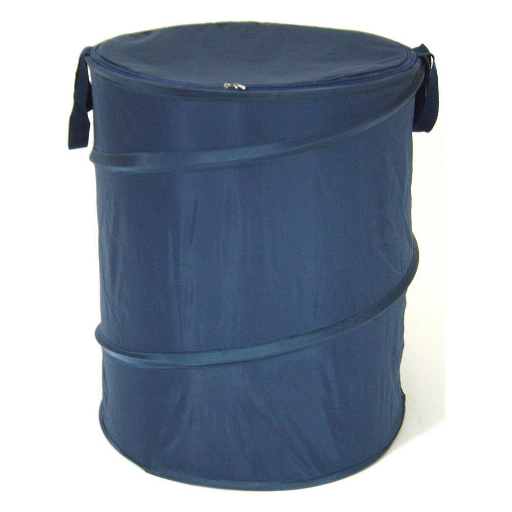 REDMON Since 1883 The Original Bongo Bag Navy Collapsible Polyester Hamper with Lid 6116NV