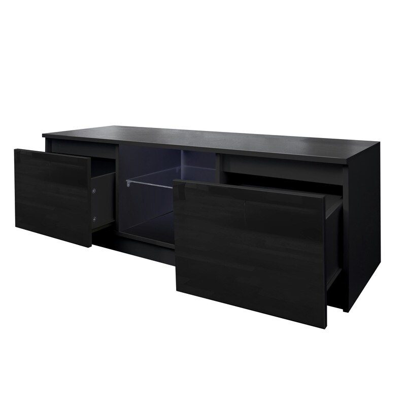 Modern LED TV stand  16 LED lights  up to 55 \