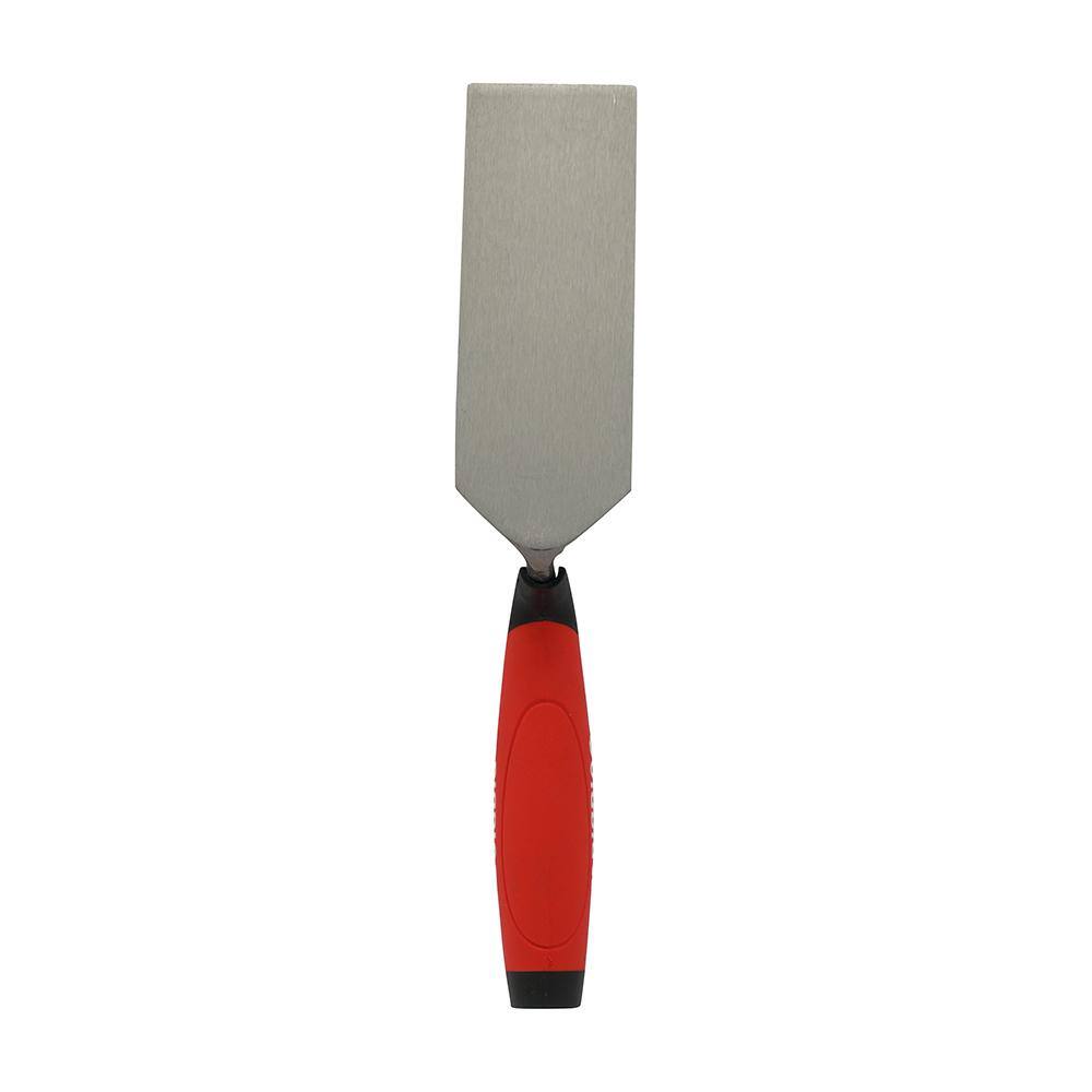 Goldblatt RED SINCE 1885 6 in. x 2 in. Pro Margin Trowel (1-Piece) G16126