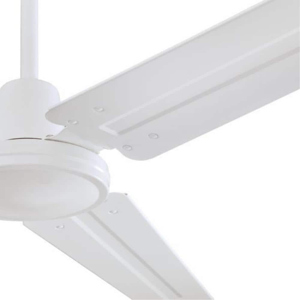 Westinghouse Jax IndustrialStyle 56 in White Ceiling Fan with Wall Control