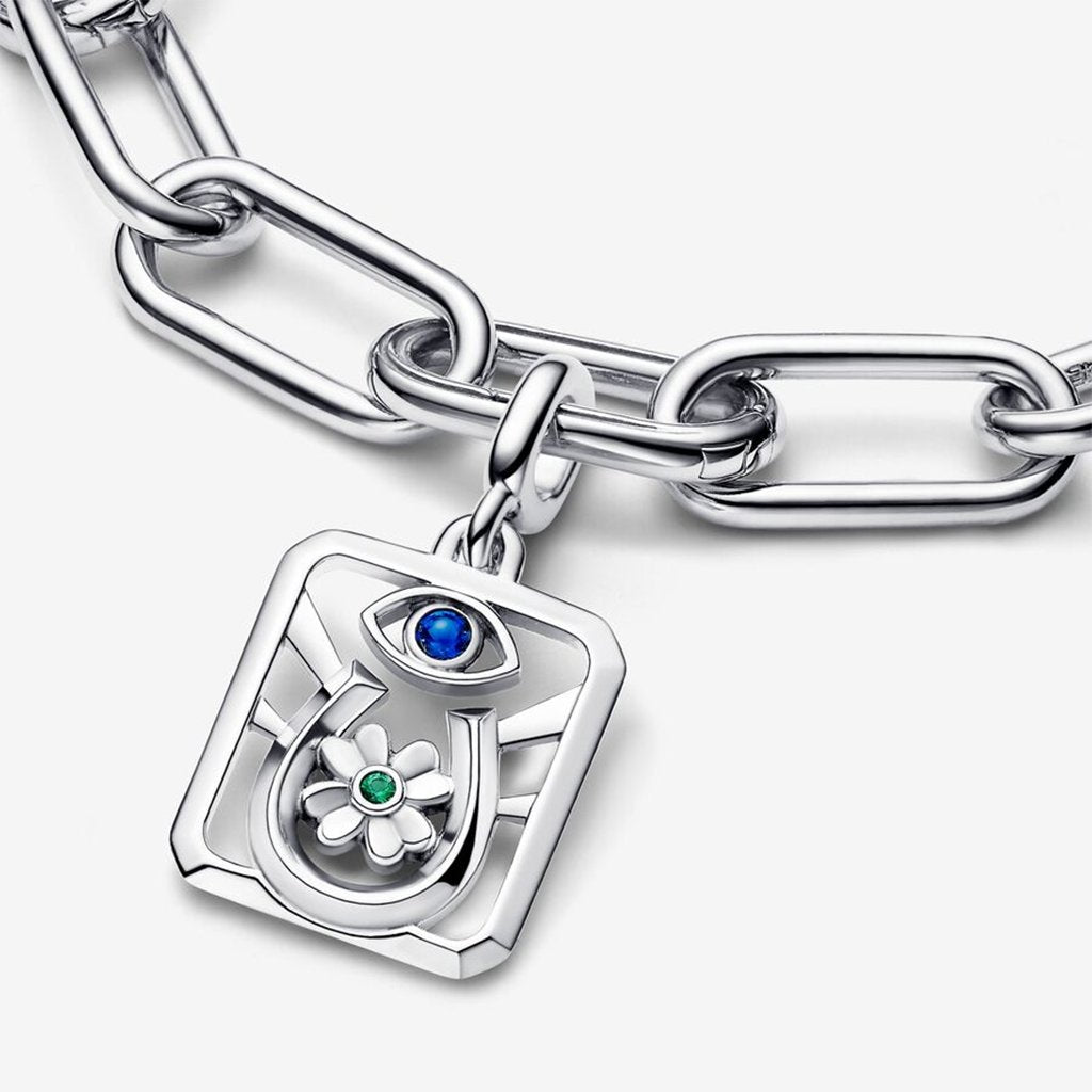 PANDORA  Pandora ME Tarot Card Medallion in Silver