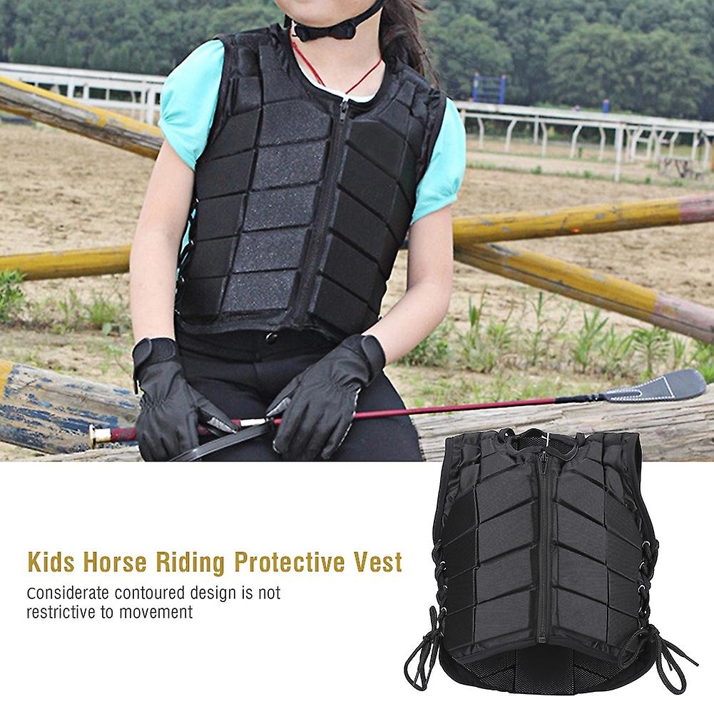 Comfortable Protective Horse Riding Training Safety Vest for Boys Girls Children Kids(CL)