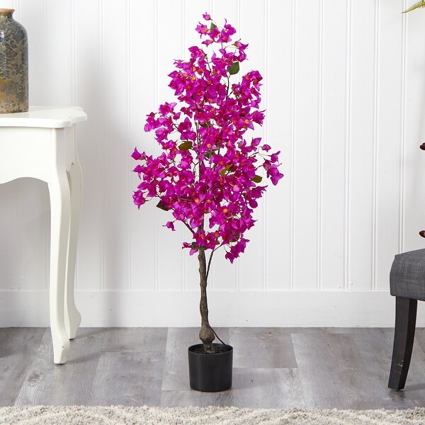 4' Bougainvillea Artificial Tree